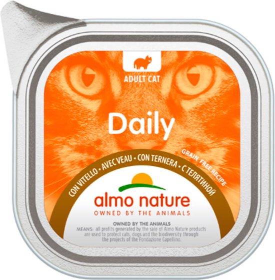 Almo Nature Kattenvoer Daily Kalkoen 400 gr | voor Dieren