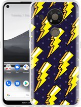 Nokia 3.4 Hoesje Pop Art Lightning - Designed by Cazy