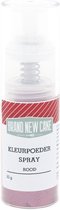 BrandNewCake® Kleurpoeder Spray Rood 10gr - Kleurstof - Eetbare Voedingskleurstof - Bakken