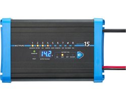 Ective batterijlader Multiload 15A 12V voor AGM/GEL/loodzuurbatterijen