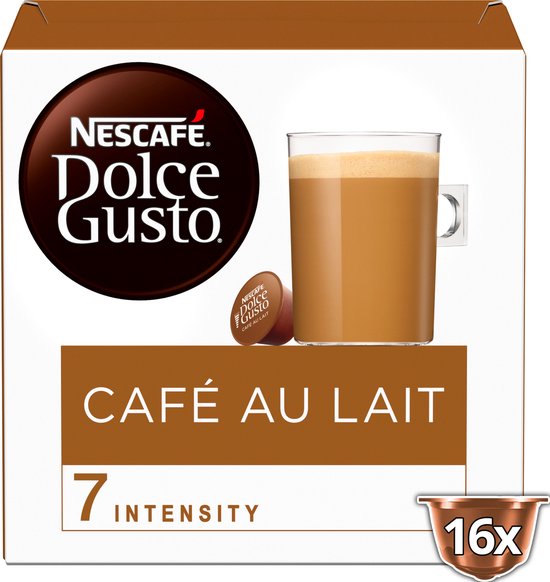 Rand Verval Baby Nescafé Dolce Gusto - Capsules - Cafe au Lait - 48 koffiecups - geschikt  voor 24... | bol.com