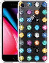 iPhone 8 Hoesje Cryptocurrency - Designed by Cazy