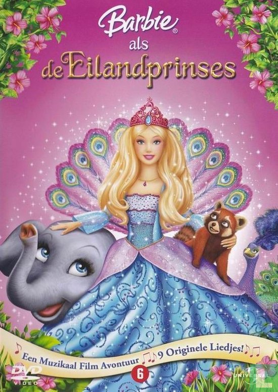 Cover van de film 'Barbie - Als De Eiland Prinses'