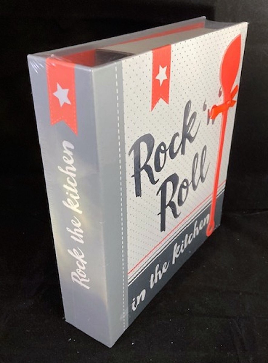 ArteBene - Luxemap voor recepten DIN A5 - Rock 'n Roll in the Kitchen
