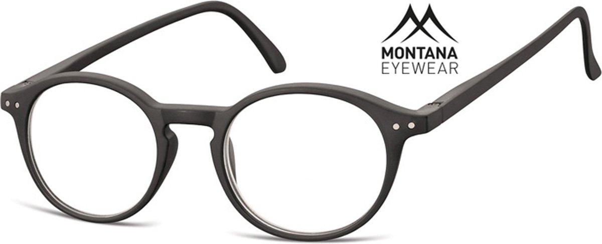 Montana Eyewear MR65A leesbril +1.00 Bruin tortoise - rond
