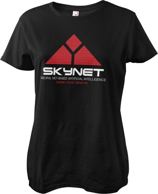 The Terminator Dames Tshirt -M- Skynet Zwart