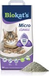 Biokat's Micro Classic  - 14 L - Kattenbakvulling - Klontvormend - Zonder geur