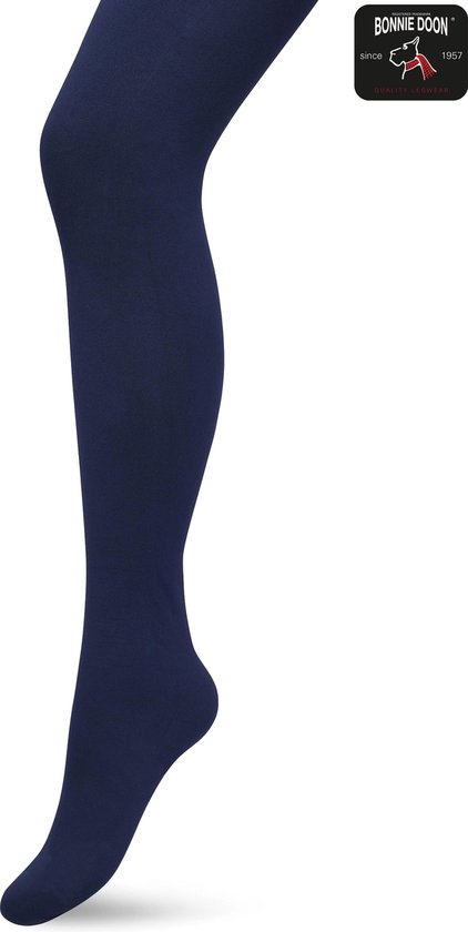 Bonnie Doon Opaque Comfort Tights 70 Denier Dark Blauw Femme taille 36/38 S - Extra large Comfort Board - Ne dessine pas - Joliment amincissant - Effet mat - Coutures lisses - Confort de port maximal - Bleu Dark Blue - Marine - BN161912.20