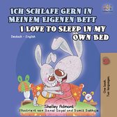 German English Bilingual Book for Children - Ich Schlafe Gern in Meinem Eigenen Bett I Love to Sleep in My Own Bed