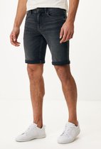 STEVE SHORT Mid Waist/ Regular Leg Short Jeans Mannen - Zwart - Maat S