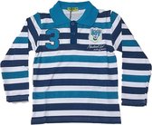T-shirtje met voetbal voor jongens - licht blauw - 14 jaar