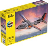 1:72 Heller 56358 Transall C-160 Retro Brummel - Starter Kit Plastic Modelbouwpakket