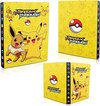 Afbeelding van het spelletje Verzamelmap geschikt voor Pokémon - Map voor 240 kaarten - 50 Pagina’s - 4 Pocket - Pikachu&Evee
