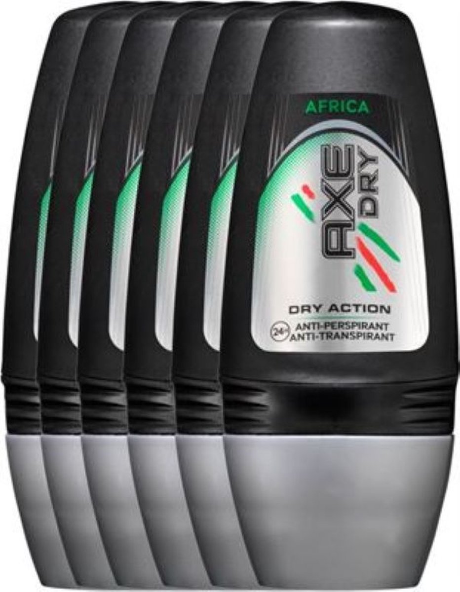 Sluipmoordenaar zonne Blaze Axe Deo Roll-on – Africa Dry 50 ml - 6 stuks | bol.com