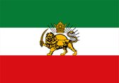 Koninklijke Iran vlag 70x100cm