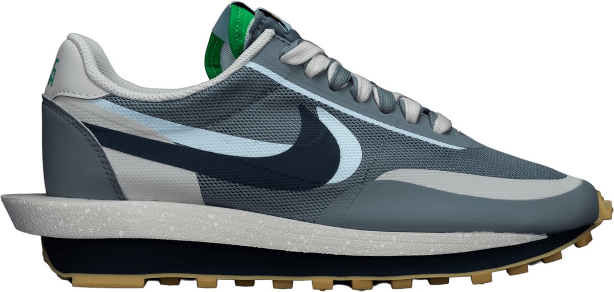 Nike LD Waffle sacai CLOT Kiss of Death 2 Cool Sneakers Unisex 001 Grijs