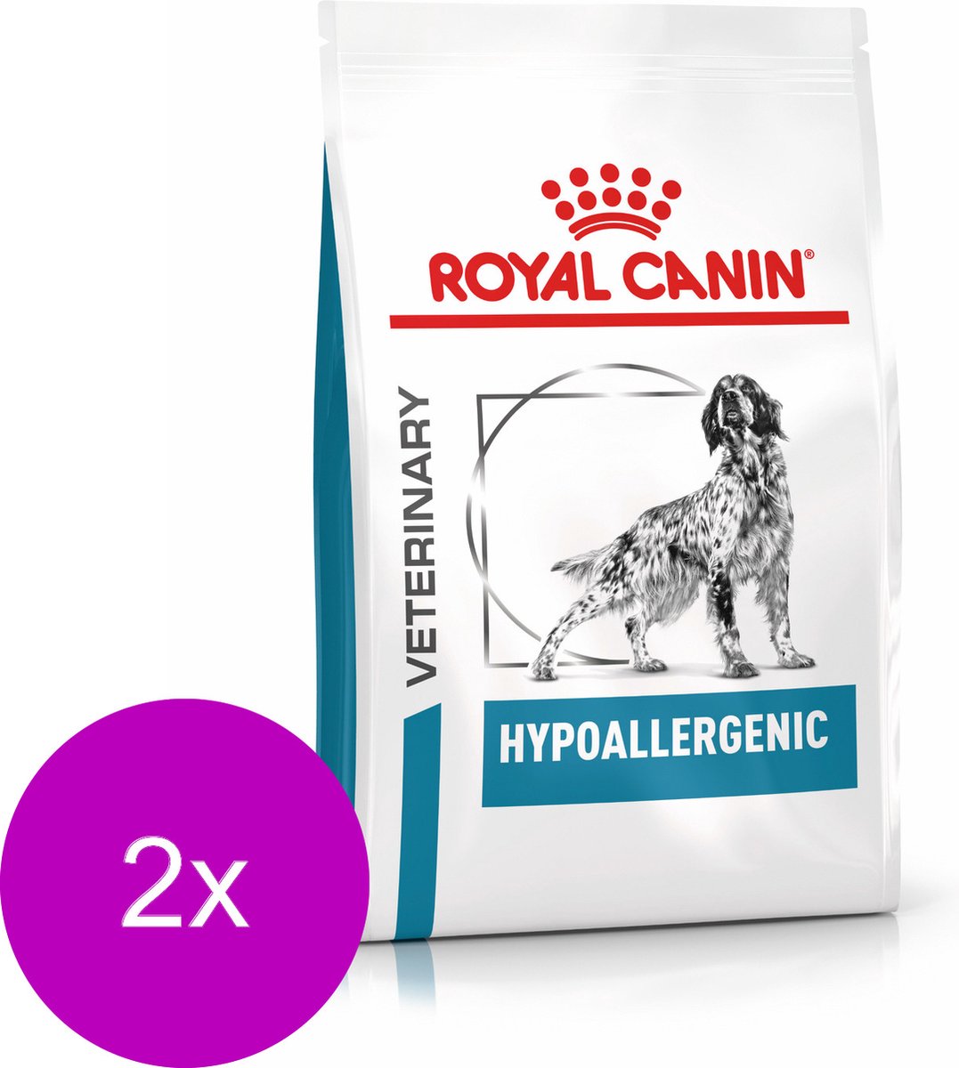 Royal Canin Veterinary Diet Dog Hypall - Hondenvoer - 2 x 14 kg