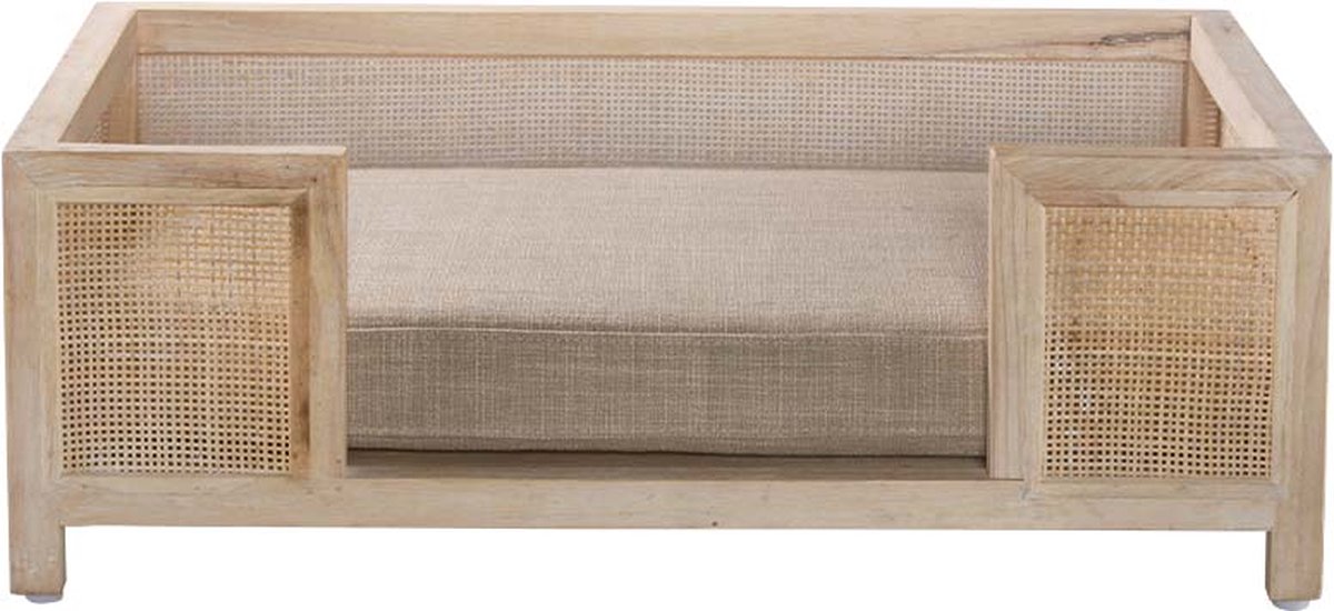 Lord Lou - Christopher Beige L - Luxe Hondenmand - Luxe Kattenmand - 110x90x30