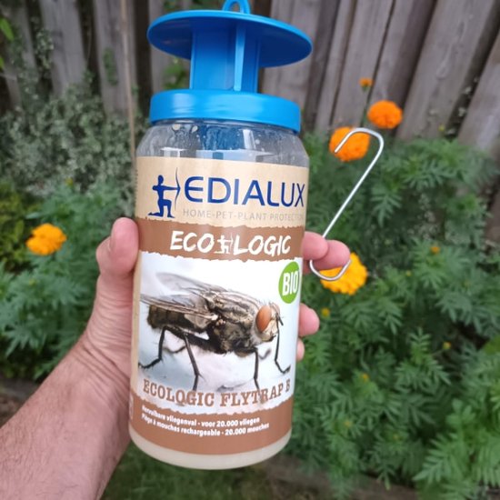Edialux Herbruikbare Vliegenval - Incl ophangbeugel en touw