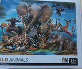 Puzzel 1000 stuks 70cm x 50cm - Wild Animals