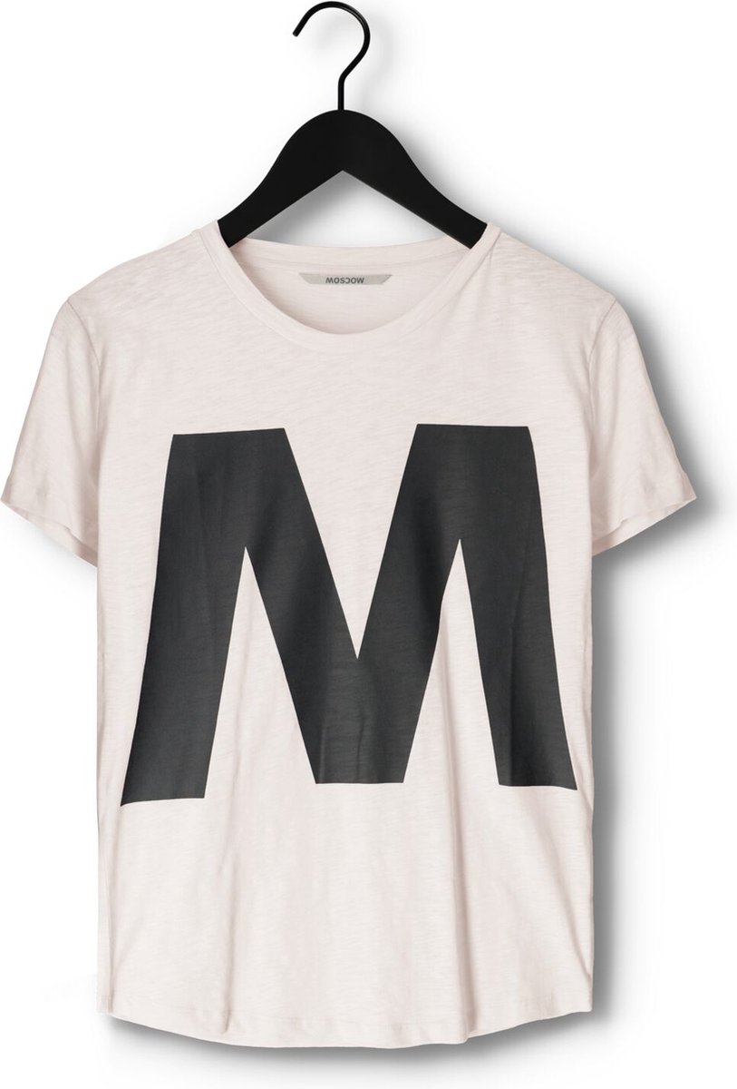 Moscow 47-04-mtee Tops & T-shirts Dames - Shirt - Gebroken wit - Maat S