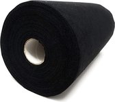 Madeira 9435 Cotton Soft tear-away borduurvlies zwart 0,30 x 50 m
