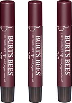BURT'S BEES - Lip Shimmer Plum - 3 Pak