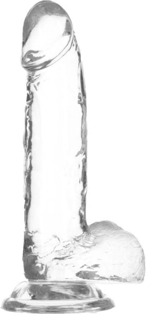Crystal Addiction - Transparante Dildo - 19 cm