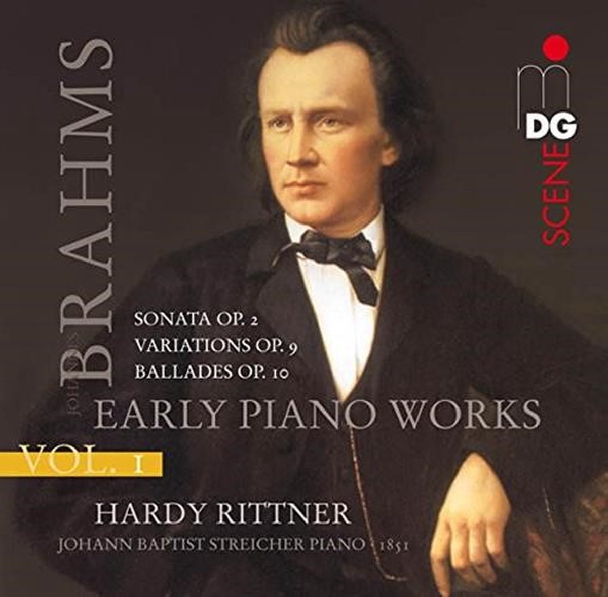 Hardy Rittner - Brahms: Early Piano Works Volume 1 (CD)
