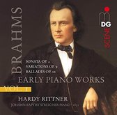 Hardy Rittner - Brahms: Frühe Klavierwerke Vol.1 (CD)