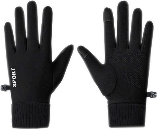 Handschoenen - Touchscreen - Anti Slip - Heren - Zwart