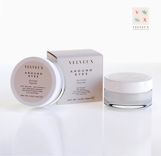 Velveux oogcrème 15ML - eye cream - wallen en donkere kringen - anti rimpel