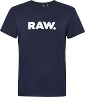 G-Star RAW T-shirt Holorn R T Ss D08512 8415 Sartho Blue Mannen Maat - M