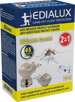 Elizan - Anti-Muggen/Moustiques Protect - Verdamper + 45ml Vloeistof (Ook geschikt voor tabletten)