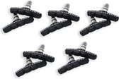 5 Set Universele Rubberen Fiets V Remblokken Set - 5 Paar – 10 Stuks – 70mm | Rubber Remblokjes | Fietsen Remblok | Remblokkenset | Remblokset Geschikt voor Mountainbike, Stadsfiets, Vouwfiets en Tourfiets