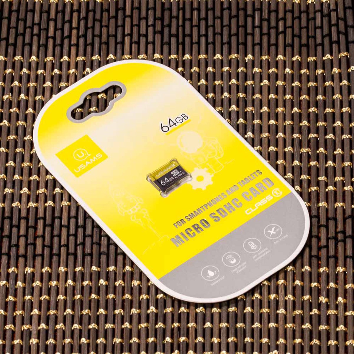 USAMS Geheugenkaart SD adapter micro SD (USZB119) Hoge snelheid, TFkaart 64G,... bol