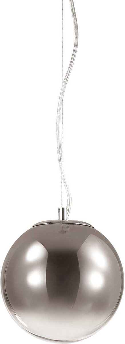 Ideal Your Lux - Hanglamp Modern - Glas - E27 - Voor Binnen - Lamp - Lampen - Woonkamer - Eetkamer - Slaapkamer - Chroom