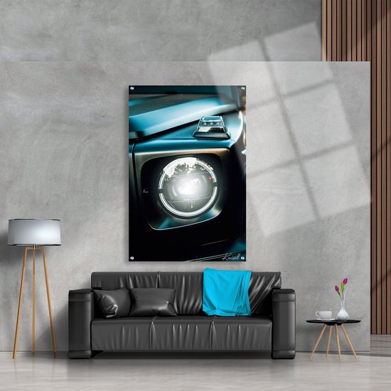 Peinture sur toile de Luxe G-Wagon | 90 x 60 | Salle de séjour | Chambre à coucher | Bureau | Musique | Design | Art | Moderne | ** 4 CM D'ÉPAISSEUR ! EFFET 3D**