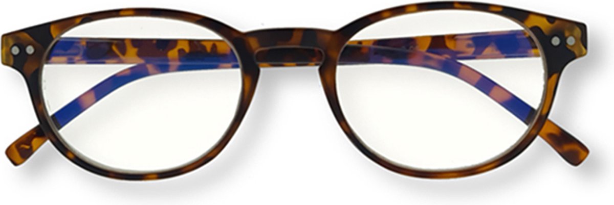 BlueShields TFD003 +3.00 Boston - Beeldschermbril - Leesbril - blauw licht filter lens - Tortoise