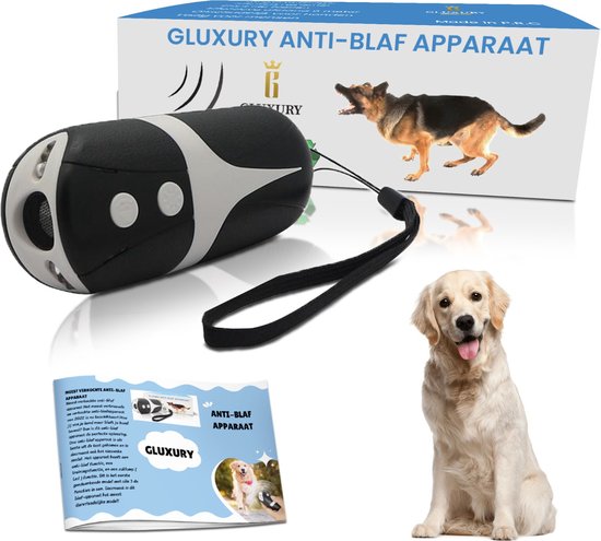 Diervriendelijke Ultrasone Anti- blaf Apparaat 2023 + Batterijen - Extra Snel van Blaffen af - Anti blafband – Honden Training Blaffen – Hondentrainer