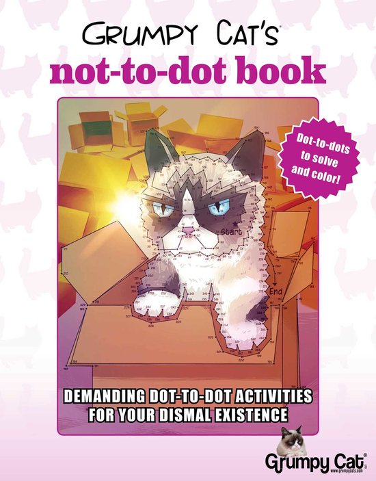Grumpy Cat's Not-To-Dot Book - cover