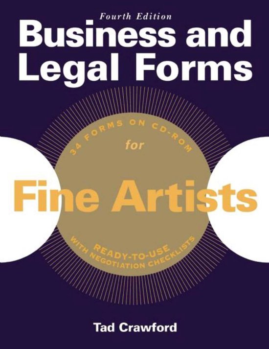 Business and Legal Forms for Fine Artists [With CD (Audio)] - cover