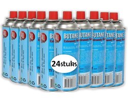Gasfles butaan gasbus met inhoud van 227gram - 24 stuks in de verpakking