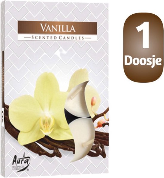 Bolsius Geur Waxinelichtjes True Scents Lavendel