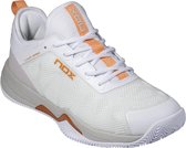NOX Padel Chaussures pour femmes Nerbo Wit / Oranje taille 42
