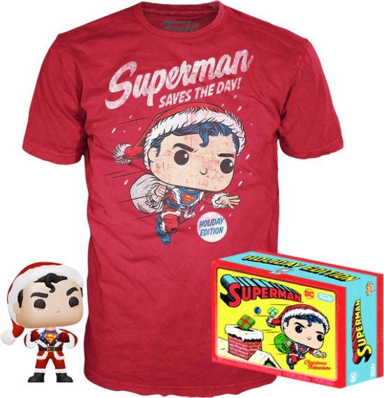 Pop! Tees - Superman - DC Super Heroes - #353 - Maat L