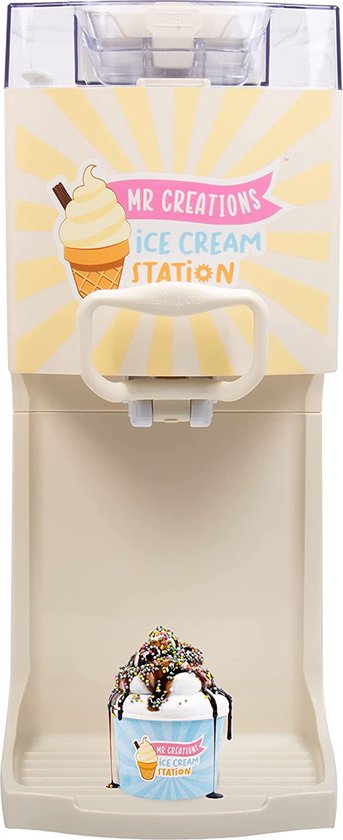 Mr Creations Ice Cream Station - Machine à crème glacée molle pour la  maison | bol.com