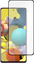 Screenprotector Geschikt voor Samsung Galaxy A51 5G Full Cover Tempered Glass - Zwart