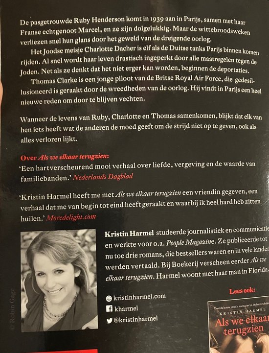 Als we elkaar terugzien