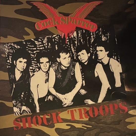 Cock Sparrer - Shock Troops (LP) (Gold Foil Sleeve)